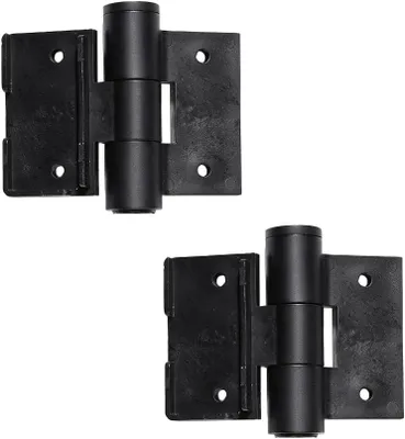 Obrázok produktu pre Hinge náhradné diely 2-Pack, náhradné pánty, kompatibilné s Keter Woodland SH1 SH2 SH3, Store-It-Out XL
