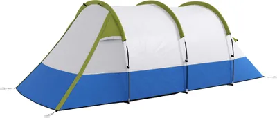 Produktbild von Campingzelt, für 3 Personen, Laternenhaken, drei Eingänge, wasserdicht, Grün