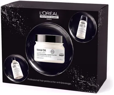 Imagen del producto de L'Oréal Professionnel Paris, Set de tratamiento detoxificante para el cabello, compuesto por 3 productos