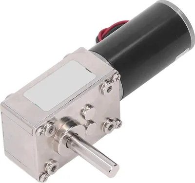 Produktbild von Mikro-Gleichstrom-Getriebemotor, selbsthemmend, drehzahlverstellbar, verschleißfest, Schneckengetriebemotor, 24 V DC, 18 W, 0šC50 U/min