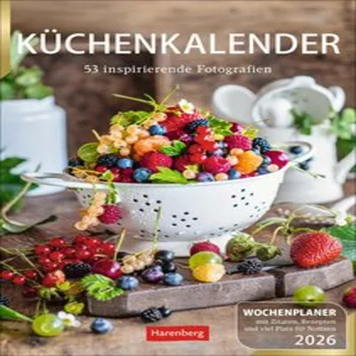 Produktbild von Küchenkalender Wochenplaner 2026 - 53 inspirierende Fotografien