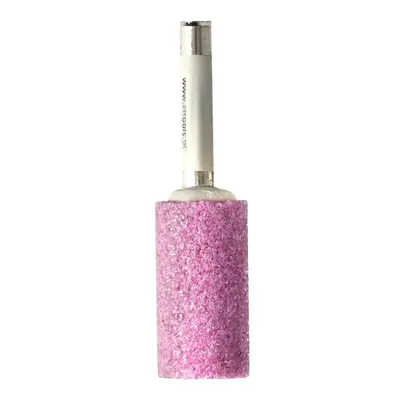 Produktbild von Schleifstein auf Schaft 13x20x6 rosa Schaft Schleifscheibenzylinder