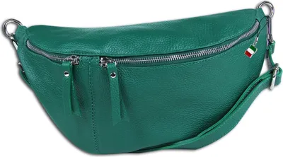 Produktbild von Florence Leder Tasche Gürteltasche hellgrün OTF820L