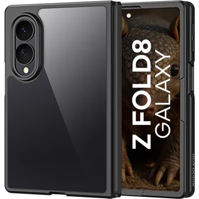 Produktbild von Handyhülle für Galaxy Z Fold8, Dux Ducis Aimo, Transparent mit Schwarzen Rahmen
