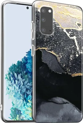 Produktbild von Hülle für Samsung Galaxy S20 Schutzhülle Marmor Motiv Handy Case Silikon Slim Cover