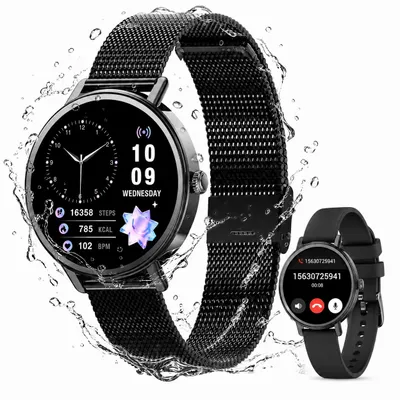 Produktbild von 2026 Blackview X30 Damen Smartwatch, mit 100+ Sportmodi, Anrufe, Pulsuhr, SpO2,Smartwatch für Damen mit Blutdruck, Schlafmonitor, Zyklus