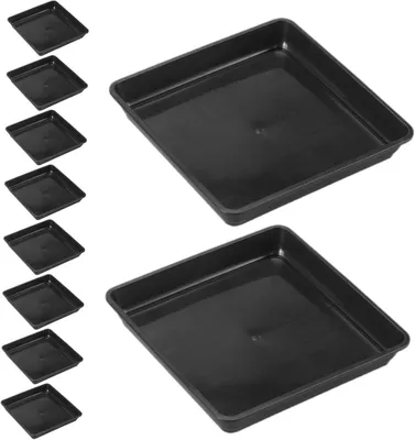 Produktbild von 10 Stück Blumentopfuntersetzer aus Kunststoff