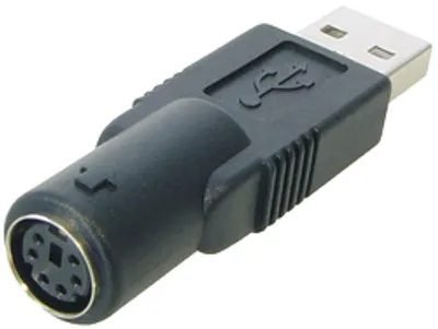 Produktbild von Transmedia USB-Adapter; USB Typ A Stecker auf 6pol. Hosiden-Kupplung, C 196 K