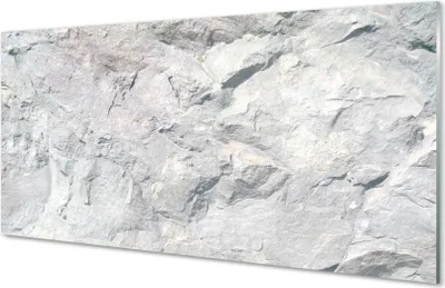 Produktbild von Glasbilder 140x70 Wandkunst Stein Beton Abstraktion