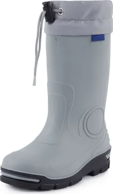Produktbild von Ladeheid Kinder Mädchen Jungen Gummistiefel Regenschuhe LARB014 (Grau, 27)
