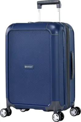 Produktbild von Eminent AEGIS - 4-Rollen-Kabinentrolley 55 cm erw. (navy blue)