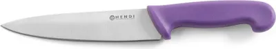 Produktbild von HENDI Kochmesser 180/320 mm violett PP griff