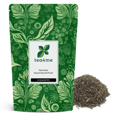 Produktbild von tea4me Harmutty Assam Second Flush Schwarztee aus Assam
