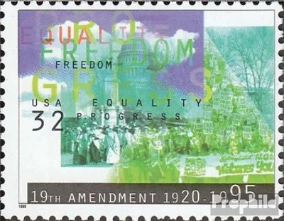 Produktbild von Briefmarken USA 1995 Mi 2614 (kompl.Ausg.) postfrisch Frauenwahlrecht