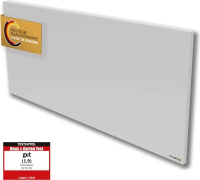 Produktbild von SCHMIDBAUER® Infrarotheizung Concept 1100 Watt - inkl. Montagezubehör - Wand/Deckenhalterung - deutsche Qualitätsmarke - Überhitzungsschutz
