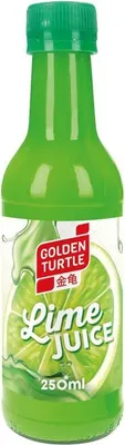 Immagine prodotto di Golden Turtle Succo di lime 250 ml | da succo di lime concentrato Contenuto di frutta 100%