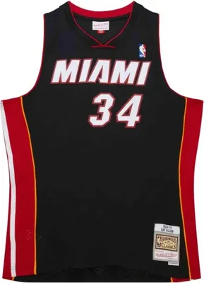Produktbild von Trikot Mitchell & Ness SMJY6134-MHE12RALBLCK für Herren