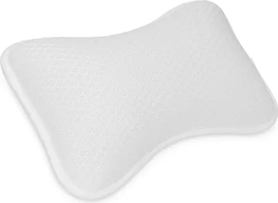 Kissen Pool Badewannen-Kissen Aus Mesh – Weißes Nackenkissen Von Navaris Für Entspanntes Baden Wandkissen Beige