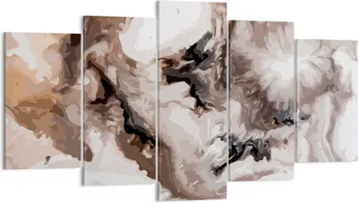 Produktbild von Bild auf Leinwand - Leinwandbild - Abstraktion modern - 160x85cm - Wand Bild - Wanddeko - Leinwanddruck - Bilder - Kunstdruck - Wanddekoration - Leinwand bilder - Wandkunst - EA160x85-4072