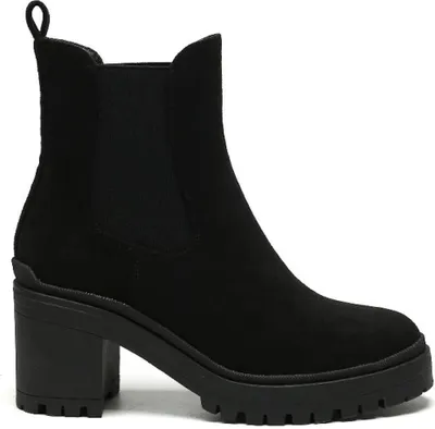 Produktbild von Chelsea boots met hak Suedine