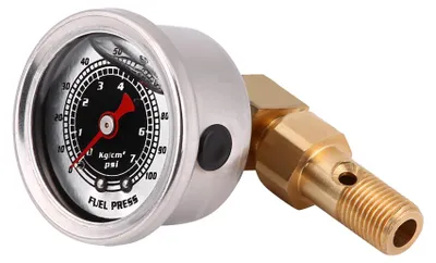 Obrázek produktu pro Univerzální sada adaptéru pro regulátor tlaku paliva pro kapaliny, 0–100 PSI, černá