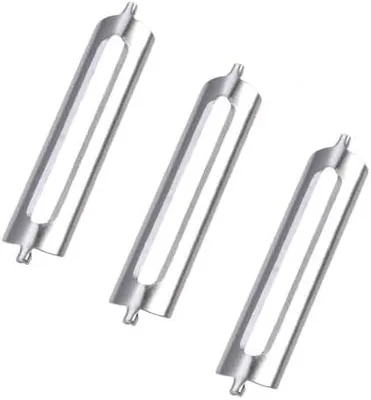 Produktbild von 3 Stück Sparschäler Tupper,Schäler für Tupperware,Sparschäler Ersatzklingen Spargelschäler Ersatzklinge,Bester Blade Den,Doppel Ersatzklingenes Famos,Klinge Krebsschäler Messerklingen,Orangenschäler