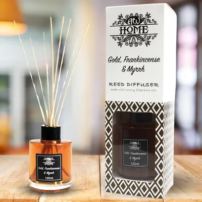 Immagine prodotto di Diffusore di aromi da 120 ml - oro, incenso e mirra