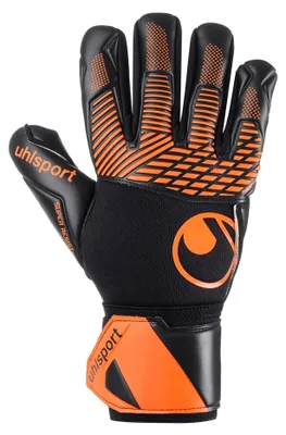 Zdjęcie produktu dla Rękawice bramkarskie Uhlsport Fangmaschine Super Resist+ Hn, kolor pomarańczowy, czarny, rozmiar 11, kolor pomarańczowy, czarny, rozmiar 11