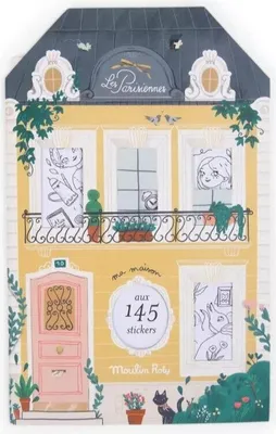 Zdjęcie produktu dla Kolorowanka z obrazkami Les Parisiennes, Moulin Roty