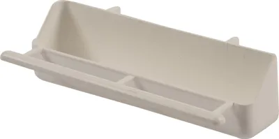 Produktbild von Duvo+ Futternapf mit Sitzstange weiß