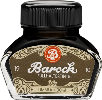 Produktbild von Barock 1910 Schreibtinte Umbra, Füllertinte im 30 ml Tintenfass