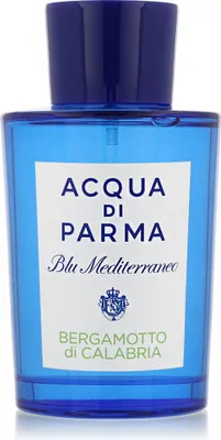 Produktbild von Acqua di Parma Blu Mediterraneo Bergamotto di Calabria Eau de Toilette 180 ml unisex, Bergamotte, Zitrone, Ingwer, Zedernholz, blumige Noten, Vetiver, Benzoe, Moschus