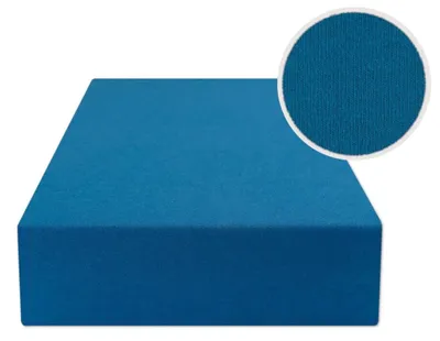 Produktbild von eStilex Spannbettlaken Jersey 160x200 cm Blau
