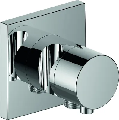 Produktbild von Keuco 2-Wege-Ab-/Umstellventil IXMO DN 15, UP, mit Griff IXMO Comfort Rosette eckig Edelstahl-finish 59557071202