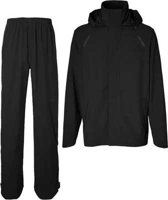 Produktbild von Basil Basil Regenanzug Hoga Unisex, Jet Black, Gr. M