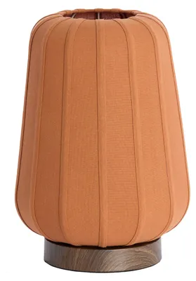 Image de Light & Living - lampe de table - Bibury - orange - textile - lampe de bureau - E27 - 1894794