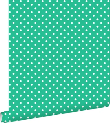 Obrázek produktu pro ESTAhome tapeta tečky zelená 53 cm x 10,05 m