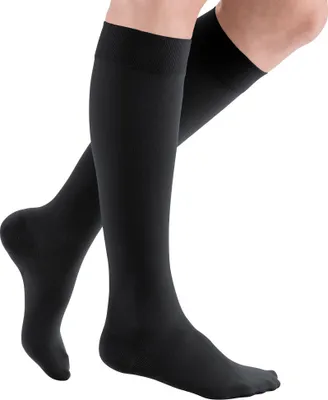 Produktbild von mediven plus Kompressionsstrumpf AD, Kl.2>>>>Farbe: schwarz Gr. III