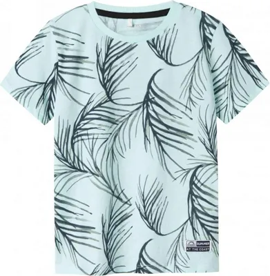 Produktbild von T-Shirt Name It 13241197-BLUETINT für Jungen