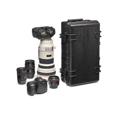Produktbild von Manfrotto Pro Light Reloader Tough H-55, Trolley-Koffer, Jede Marke, Canon EOS M3, Canon EOS M5, Canon EOS M6, Fujifilm X-Pro2, Fujifilm X-T1, Fujifilm X-T1 IR,..., Schwarz
