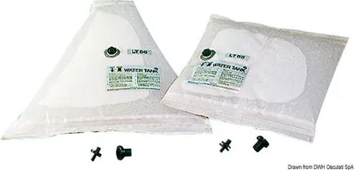Immagine prodotto di Serbatoio flessibile triangolare per acqua 55L in PVC, per barche - Osculati 52.196.05