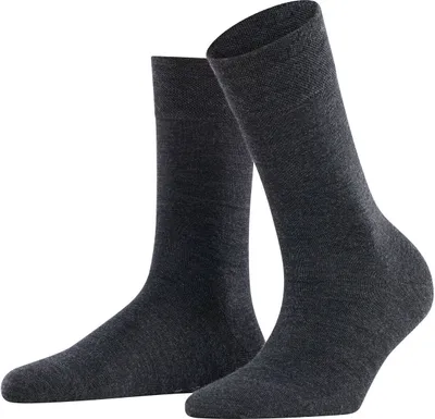 Produktbild von FALKE Sensitive Berlin damessokken, antraciet grijs (anthrazit)