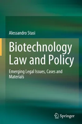 Obrázok produktu pre Biotechnology Law and Policy