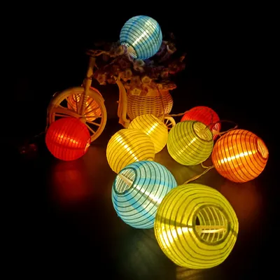 Produktbild von Solar Laterne Lichterketten-Farbe-5m 20 Lichter