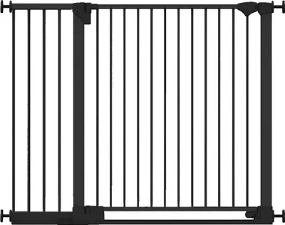 Produktbild von Safetots SafeStep Treppenschutzgitter,  124cm - 131cm, Schwarz