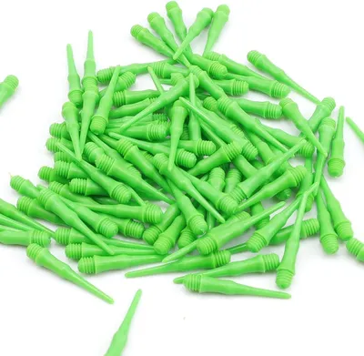 Imagen del producto de Puntas de plástico para dardos, 27 mm, 200 unidades, para juegos de dardos