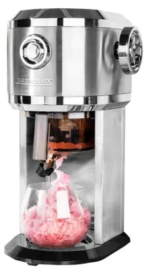 Productafbeelding van Gastroback Design ijsmachine, elektrisch, zwart, roestvrij staal, transparant, 0,2 liter, roestvrij staal, 35 W, 220 - 240 V