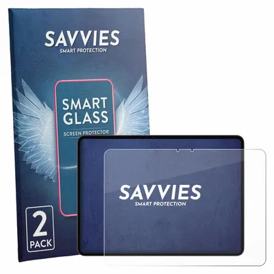 Produktbild von 2x Savvies Schutzglas Folie für Oppo Pad 5 Pro 9H Panzer Schutzfolie Glas Displayschutz klar transparent
