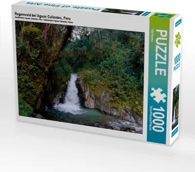 Produktbild von Calvendo Regenwald bei Aguas Calientes, Peru 1000 Teile Puzzle quer 640x480mm, Bruhn Olaf; 7403731