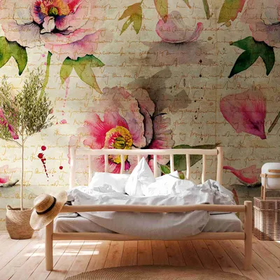Produktbild von A.S. Creation Livingwalls Fototapete The Wall 382761 Eine Rolle Ein Motiv 3.71 x 2.80 m Floral Beige